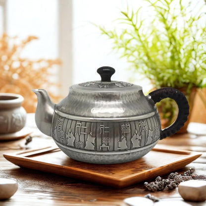 Master Sage Sterling Silver Teapot