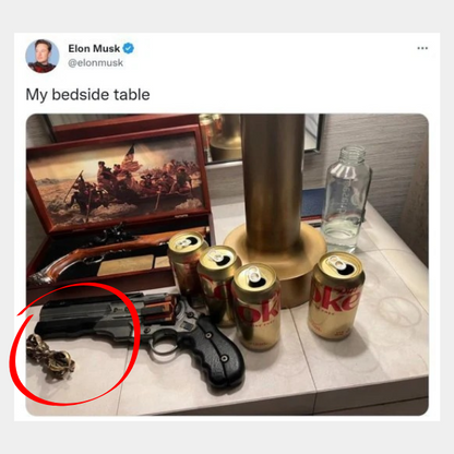 18K Gold Vajra (Dorje) Pendant- the same style item at Elon Musk's bedside