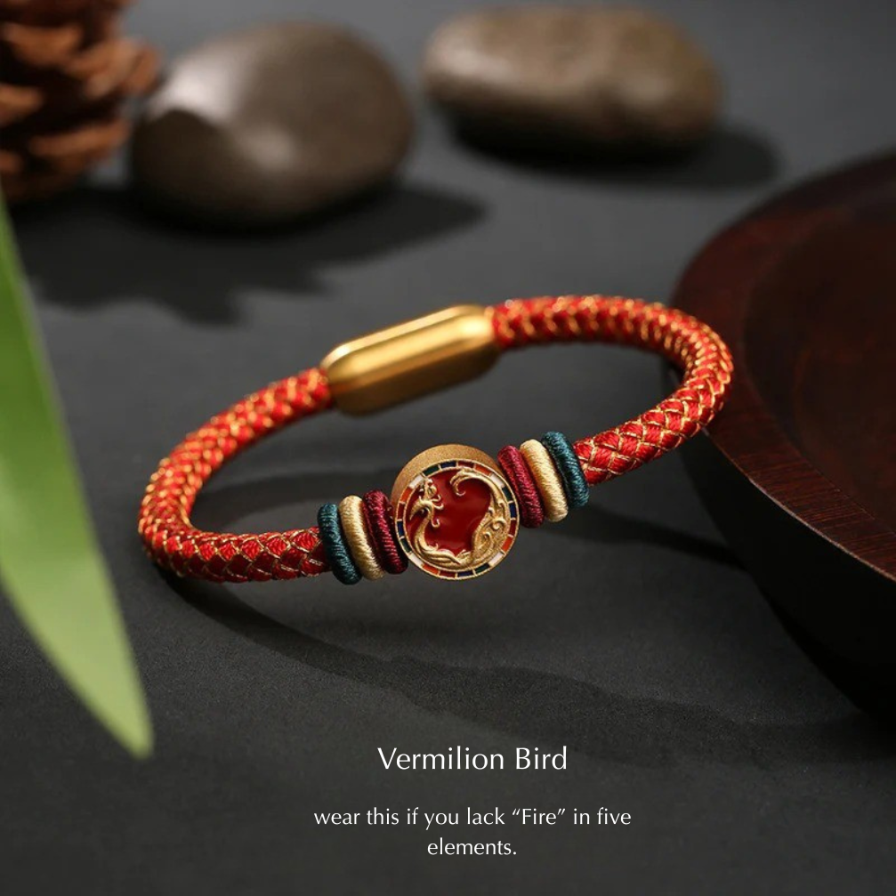five elements spirit beast bracelet – new chinese-style design in s925 silver