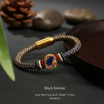 Five Elements Spirit Beast Bracelet – New Chinese-Style Design in S925 Silver