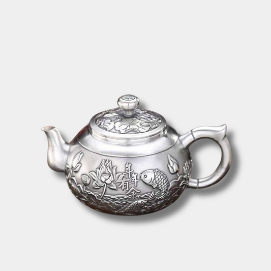Tea Ceremony Silver Set – Gift Box Edition (Abundance Year After Year)