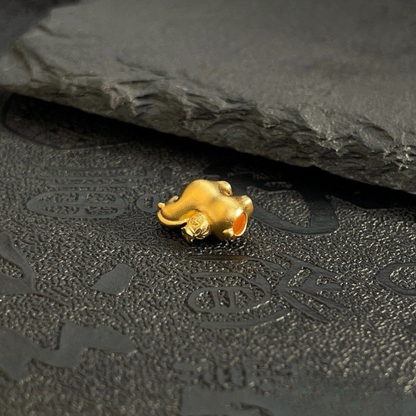 Wealth & Prosperity Lucky Gold Horse Pendant – Double-Sided Hollow Design for the Year of the Horse