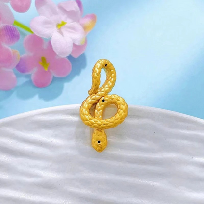 Year of the Snake 3D Solid Gold 999 Hollow Snake Pendant – Snake Dance Edition