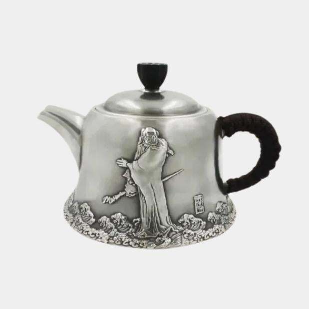 zen harmony sterling silver teapot