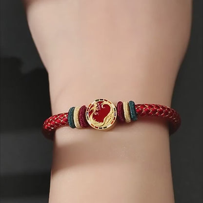 Five Elements Spirit Beast Bracelet – New Chinese-Style Design in S925 Silver